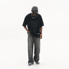 All Over Logo Printed Jeans