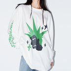 H/C Punk Head Printed L/S Tee