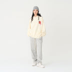 Handpainted Flowers Ring Printed Sweater