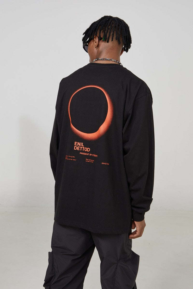 STEEPC Solar Eclipse Logo LS Tee