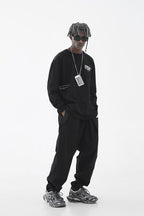 H/C Pleated Logo Trousers - UK Only