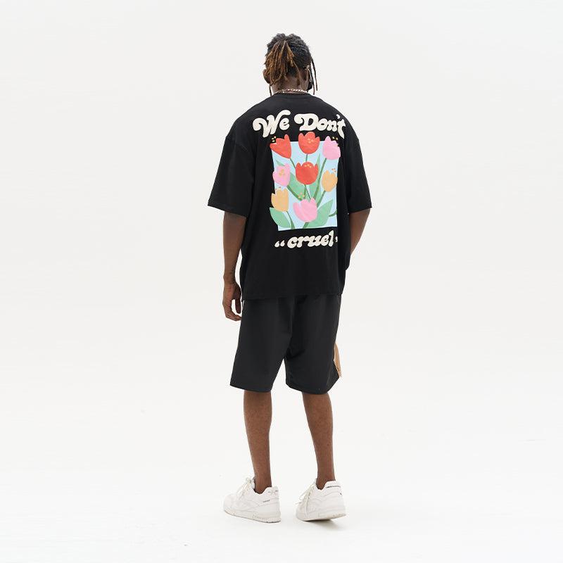 H/C Bouquet Foam Printed Tee