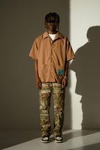 Empty Reference Camouflage Multi Pocket Trousers