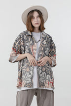 Error Code Flower Full Print Cuban Shirt