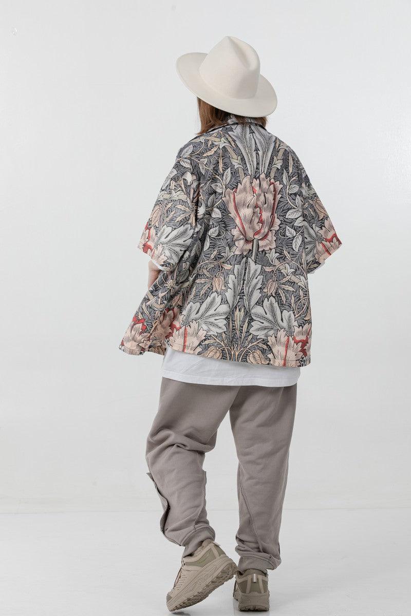 Error Code Flower Full Print Cuban Shirt