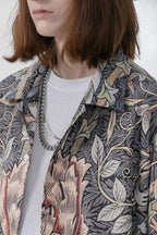 Error Code Flower Full Print Cuban Shirt