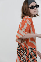 Error Code Tiger Print Tee