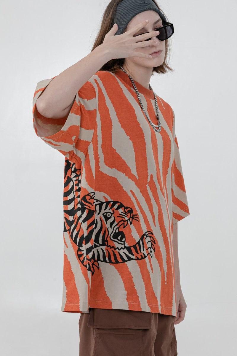 Error Code Tiger Print Tee