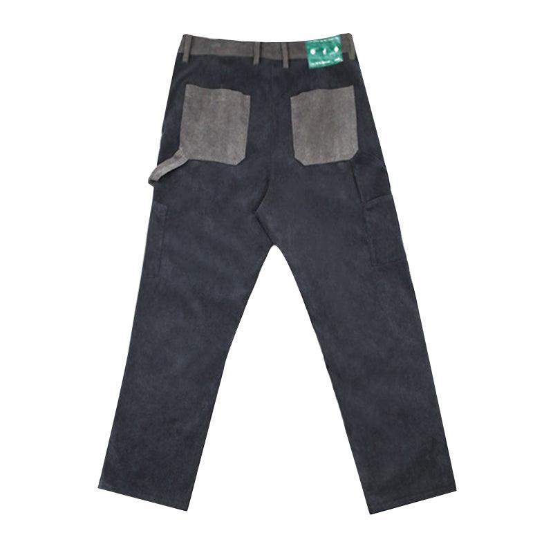 Empty Reference Corduroy Patches Trousers