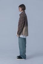 THINGY Gradient Plaid L/S Shirt