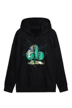 STEEPC Flower Print Hoodie