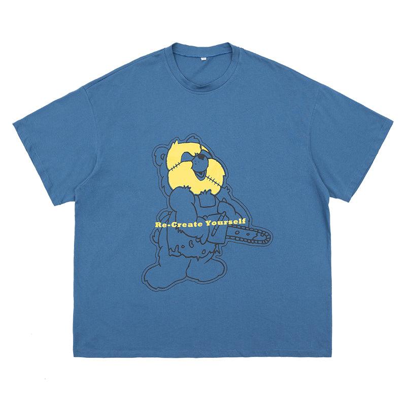 Center of Rotation Chainsaw Bear Print Tee