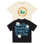 F2CE Foam Print Flower Logo Tee