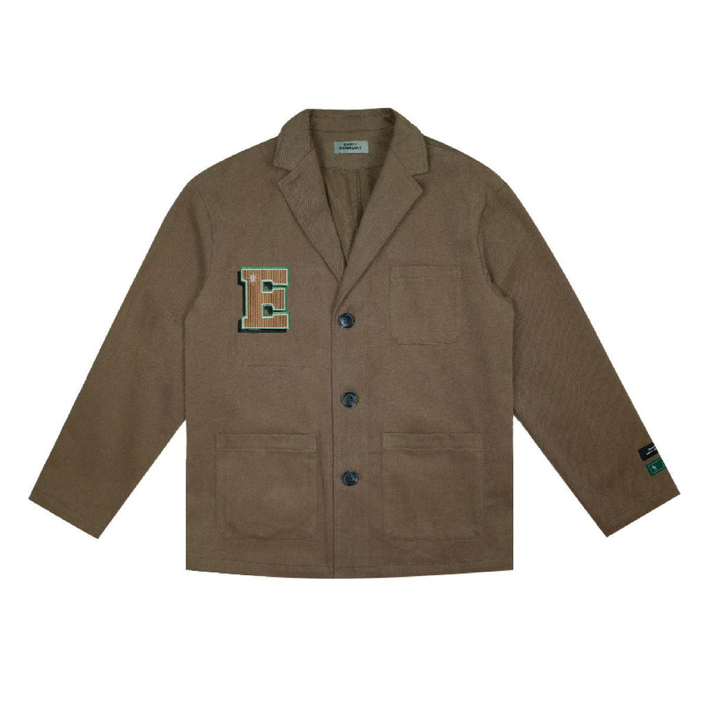 Empty Reference Embroidery Logo Suit Jacket