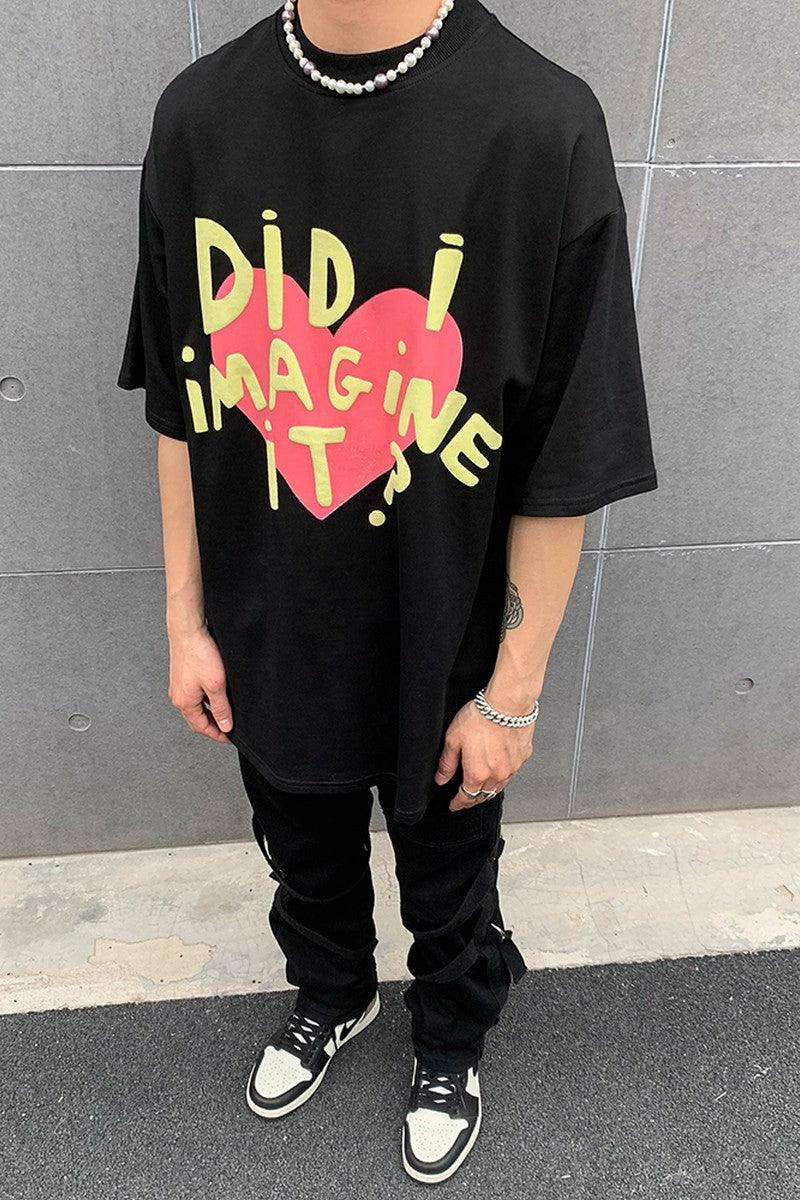 CZ Love Print Tee