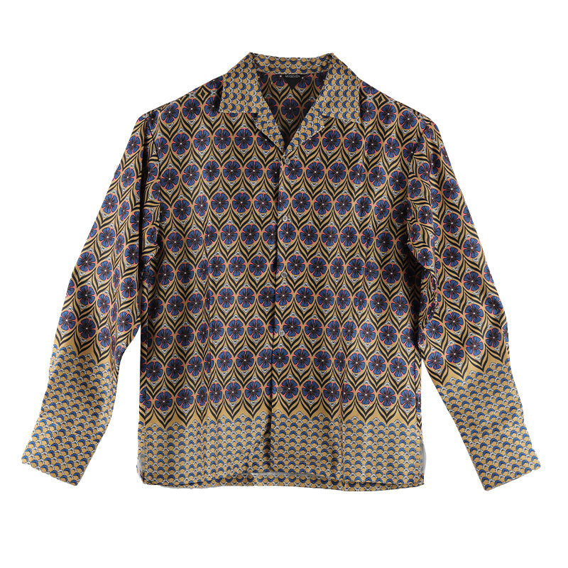 Mix7 Retro Pattern L/S Shirt