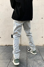 CZ Splash Ink Loose Jeans - UK Only