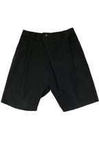 Unknown World Asymmetrical Pleated Shorts