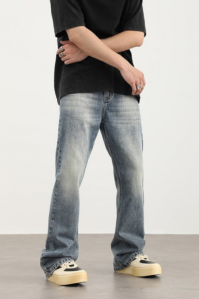 Retro Loose Flared Jeans