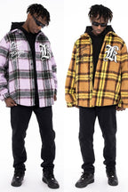 CZ Create And Destroy Plaid Jacket