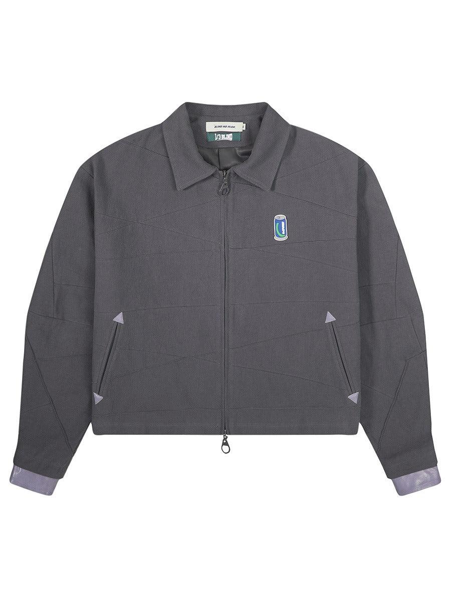 BNP Irregular Stitched Logo Jacket