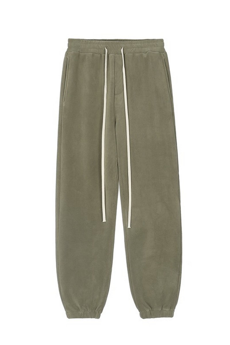 CZ Loose Velvet Sweatpants