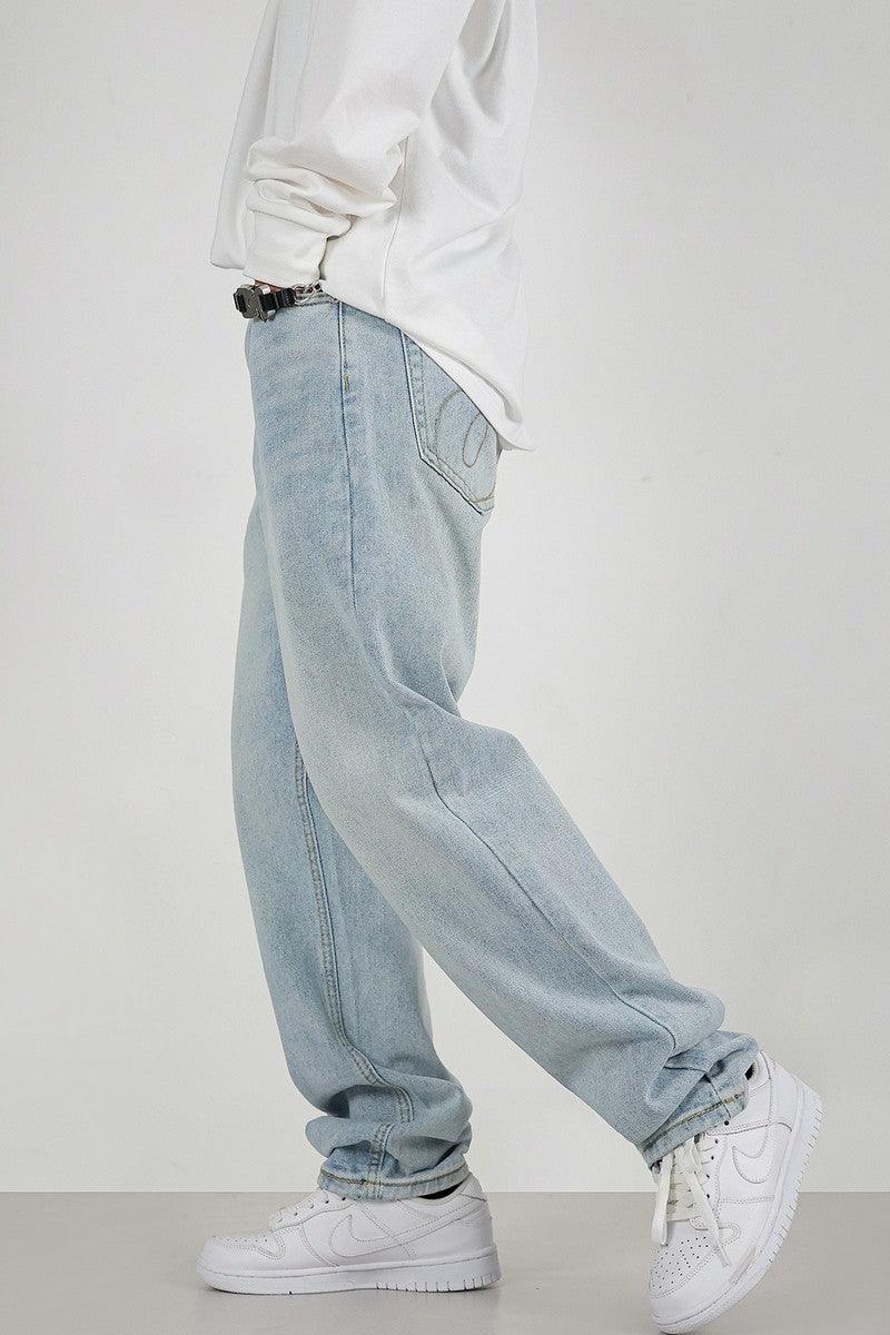 CZ Retro Straight Loose Jeans