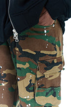CZ Oversized Splash Ink Camo Trousers