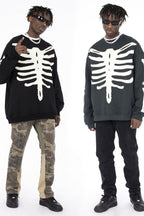 Skeleton Patches Sweater