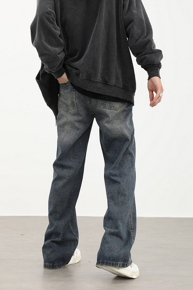 Dark Wash Loose Jeans
