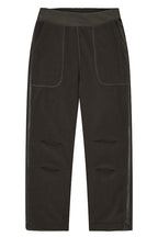 OO Fleece Zipper Loose Trousers