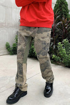 CZ Camo Double Knee Flared Trousers