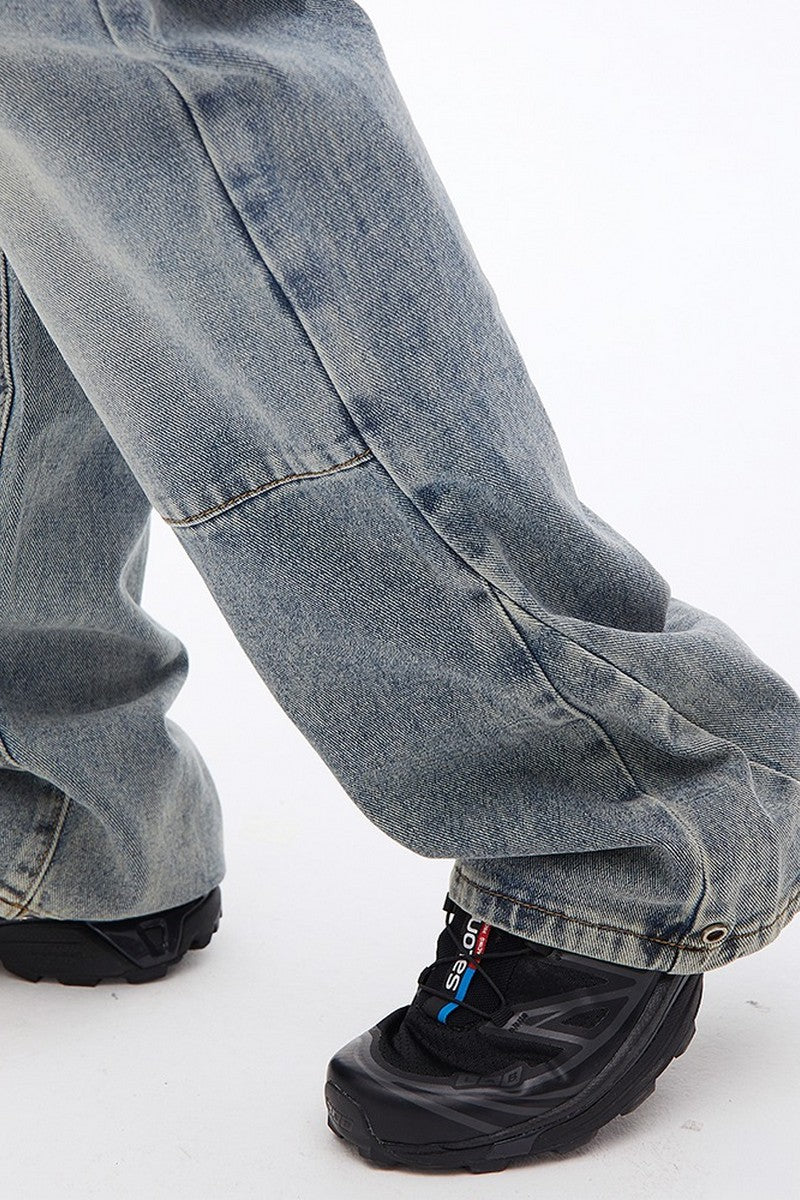 CZ Retro Washed Straight Jeans