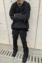 CZ Zipper Multi Pocket Pants - UK Only