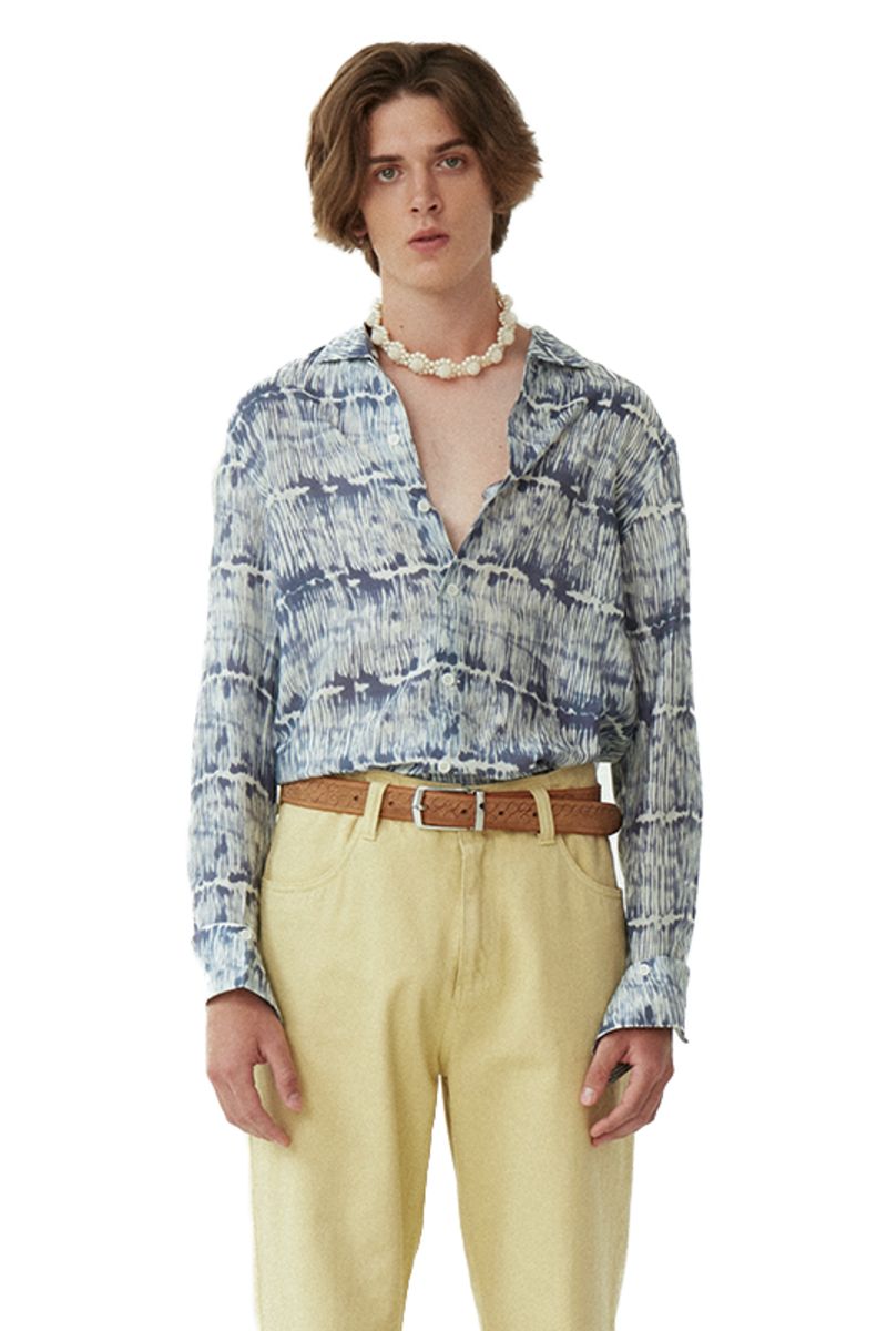 Mix7 Tie Dyed L/S Shirt