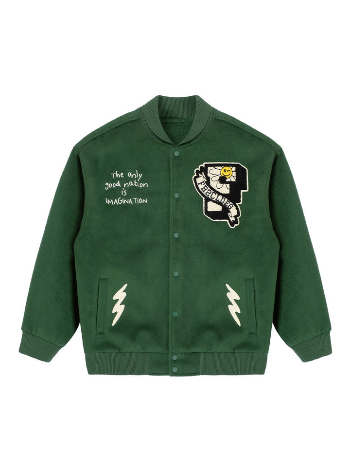 F2CE Imagination Varsity Jacket