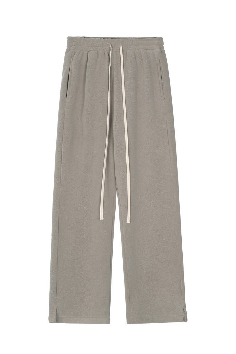 Slit Straight Sweatpants