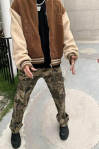 CZ Interface Print Camo Straight Trousers