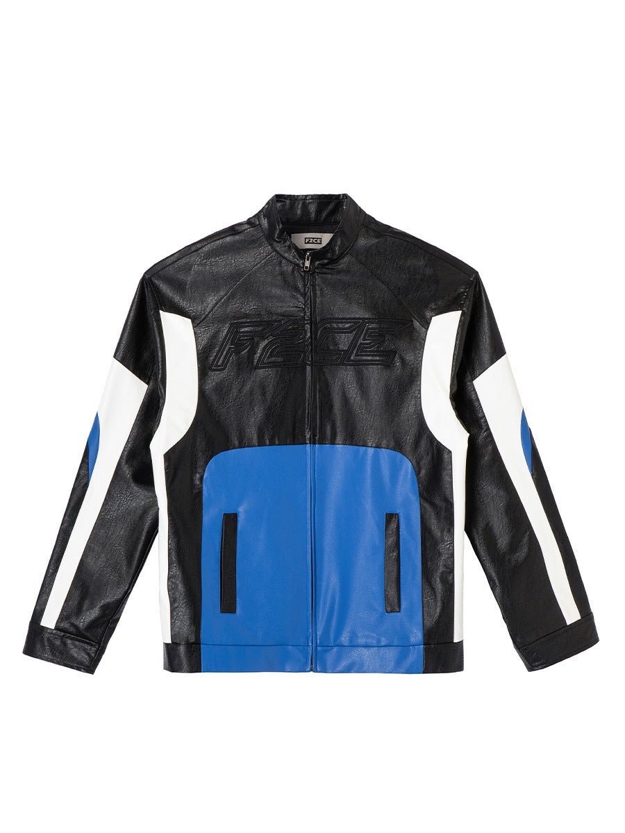 F2CE Logo Lether Jacket