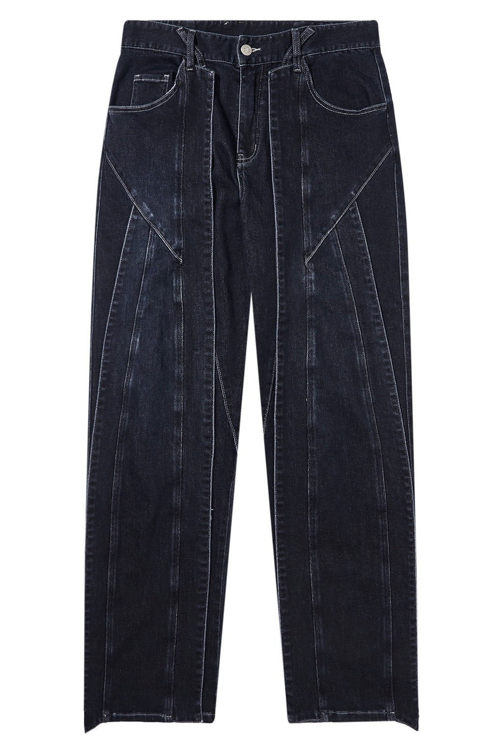 Layered Loose Jeans
