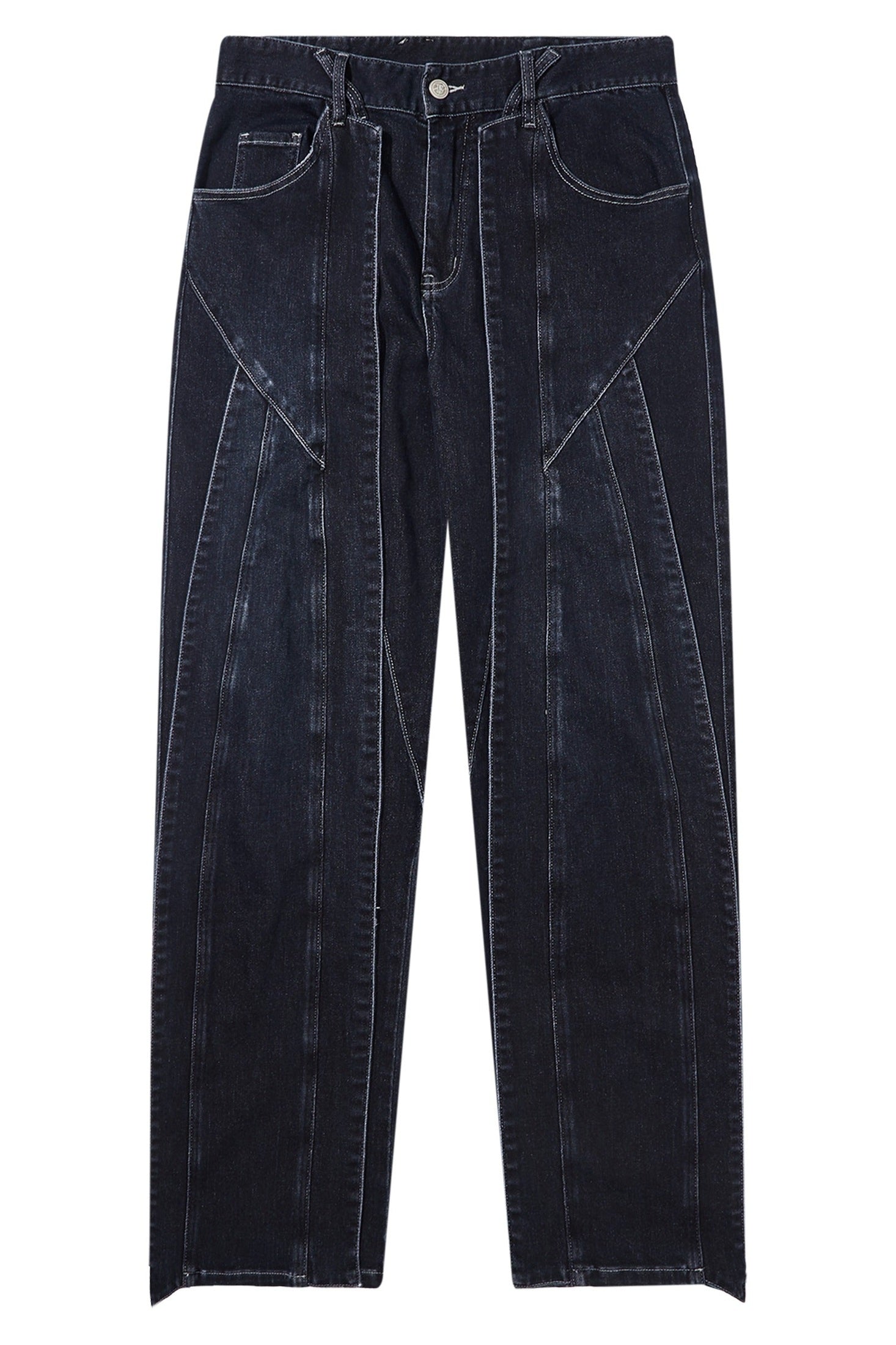 Layered Loose Jeans