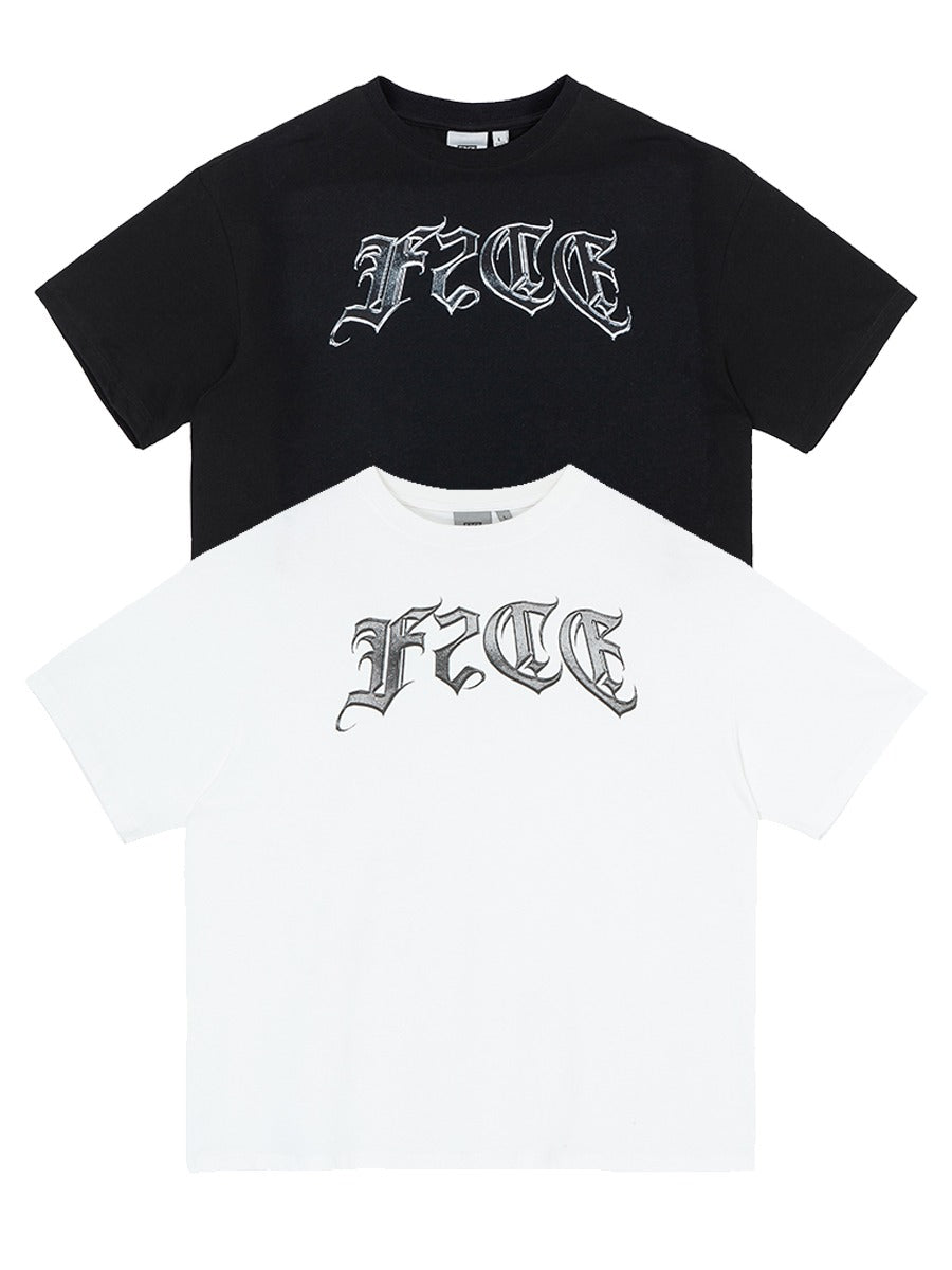 F2CE Metal Gothic Logo Print Tee