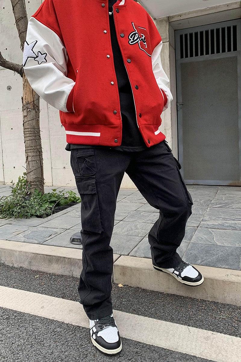 CZ Zipper Multi Pocket Flared Trousers