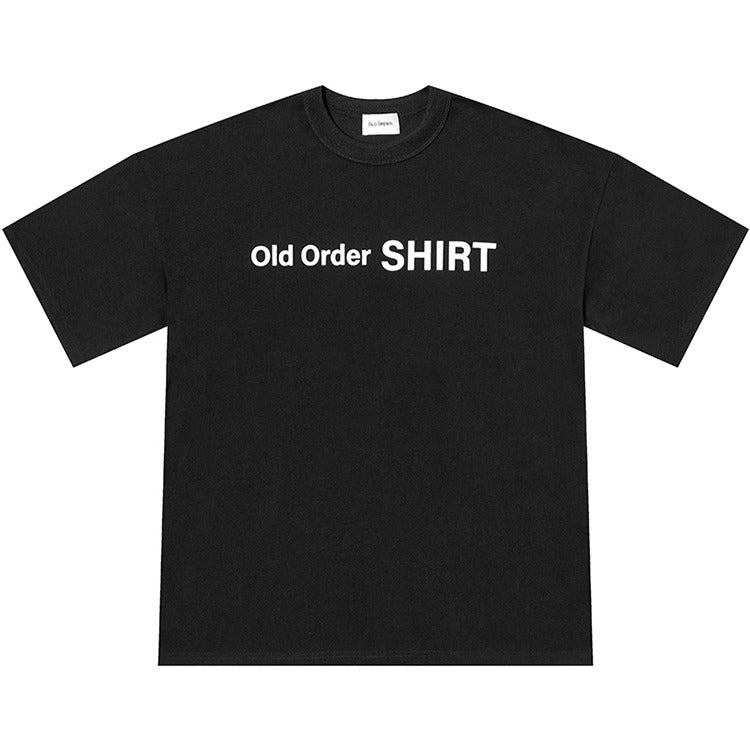 Old Order Basic Logo Print Tee