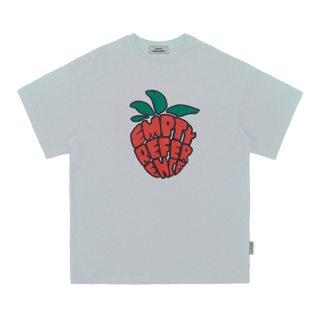 Empty Reference Strawberry Foam Logo Tee