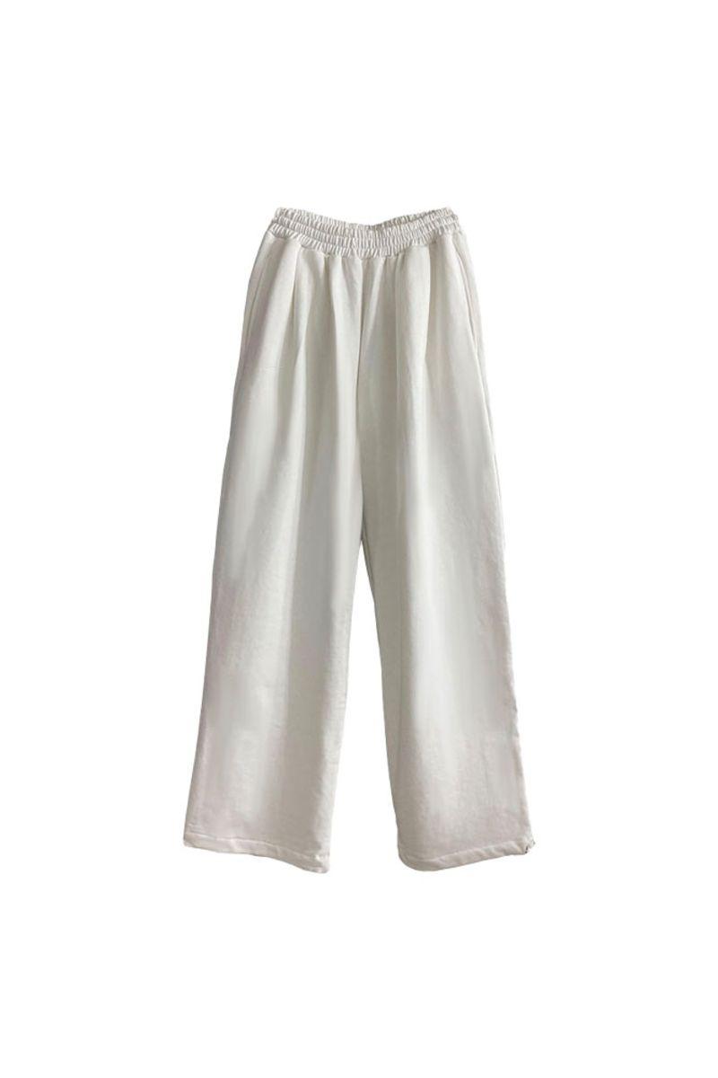 CZ White Loose Sweatpants