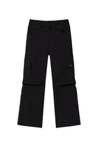 Irregular Double Waist Pants