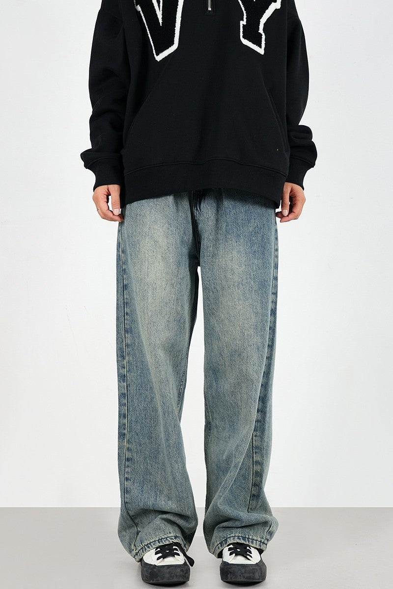CZ Oversized Straight Denim