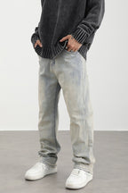 CZ Yellow Washed Jeans