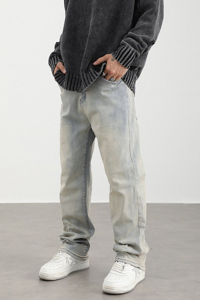 CZ Yellow Washed Jeans